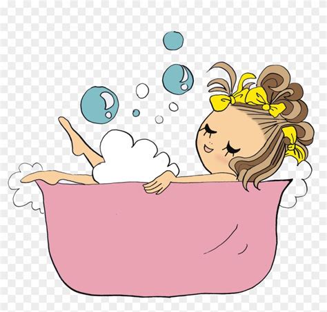 bathing cartoon images|bathtub cartoon drawing.